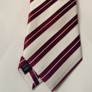Mens Stripe Neck Tie 100% Silk Handmade 63"